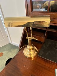 Lot 168- Brass Lamp