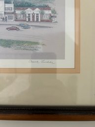 Lot 142- On-the-green Litchfield Connecticut Print 62/700 Signed