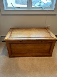 Lot 154- Wood Trunk 39 1/2x23 1/2x18h
