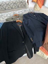 Lot 143- Womans LLBean Work Coat, Vintage Snow Suit, Womans Blazers