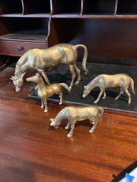 Lot 170- Brass Horse Lot