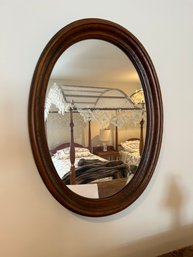 Lot 166- Oval Mirror 21x16