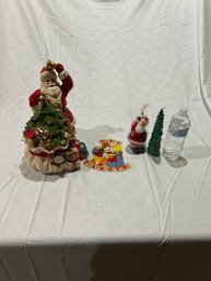 Holiday Lot, 2 Candles And Scanto Jar