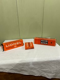 Lot 4 Lionel Trains