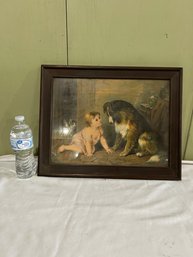 Baby And Pet Print
