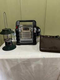 Mr. Heater Propane Heater, Hunting Seat-on-tree, Coleman Lantern