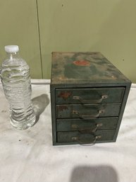 4 Drawer Metal Industrial Box. Wards Master Quality