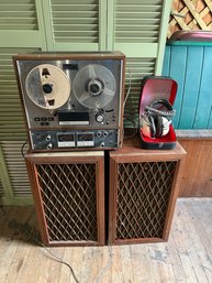 Pioneer Speakers, Teac Automatic Reverse A-40105, Pioneer Stereo Headphones.
