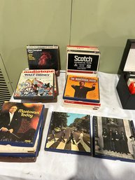 Lot Of 8 Track. The Beatles Hey Jude And Abby Road (ampex)