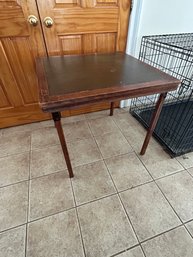 Lot 69-folding Card Table
