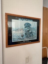 Lot 72-roger Crowys 1989 Montana Duck Stamp Print 26X19 1/2