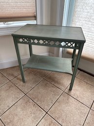 Lot 76-green Side Table 24W, 14D,24H