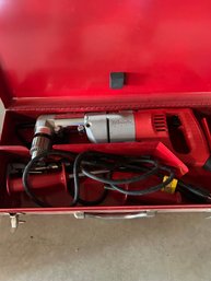 Lot 197-milwaukee Heavy Duty Right Angel Drill