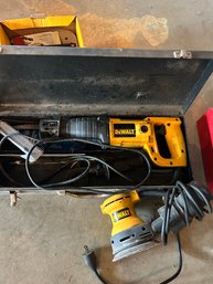 Lot 198- Dewalt Sawzall And Sander