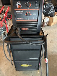 Lot 203- Hobart Handler 140 115V Wire Feed Welder. 25-140 AMP Output