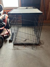 Lot 213-three Dog Crates.