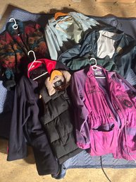 Lot 228-lot Of Woman's Jackets. One Is A CT Police Jacket