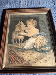 Lot 237- Innocence Print Published By T.H. Kelley 32x26