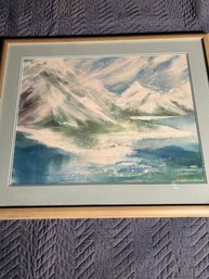 Lot 238- Framed Water Color 30x25