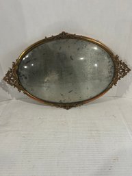 Lot 11-antique Brass Picture Frame 20 By 14