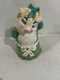 Lot 12-miss Piggy Cookie Jar-dated 1970