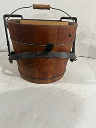 Lot 26-vintage Wash Roller Pail