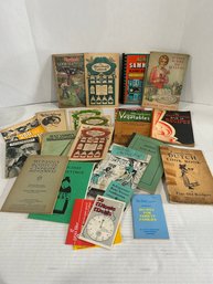Lot 42- Large Lot Of Recipe Books