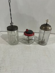 Lot 51-3 Hand Crank Mixers