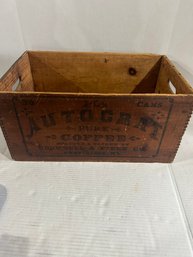 Lot 58- Autocrat Pure Coffee Rhode Island Crate