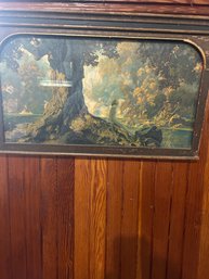 Lot 79-maxfield Parrish Framed Print 19x12