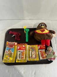Lot 118- Toy Lot. Bag Of Tricks And More