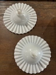 Lot 148- Pair Of Smoke Bells.  7 In