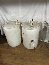 Lot 179- Two Barrels Used For Rain Water System