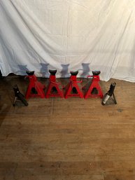 Lot 185-six Jacks. Four Are 6 Ton Pro Series.