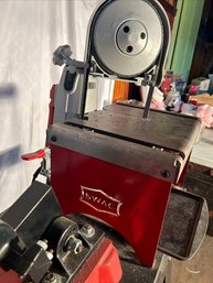 Lot 195 Milwaukee Band Saw With Swag Table