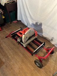 Lot 198-milwaukee Heavy Duty Cut Off Machine.