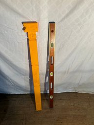 Lot 201-johnson 4ft Wooden Level