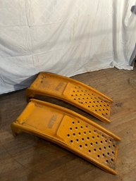 Lot 202-pair Of Car Ramps