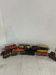 Lot 7- Large Lot Of Trains And Track. Ives R.R Lines And Mar Trains