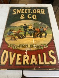 Lot 14- Early Sweet Orr & Company Union Made Overall Canvas