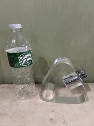 Lot 62- Mid Century, Art-deco Lucite Table Lighter