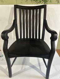 Lot 121 Antique Wooden Arm Chair