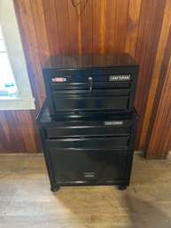 Lot 122- Craftsman Tool Chest With Contents. See Picture