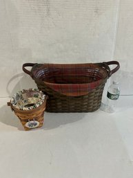 Lot 131- 2 Longaberger Baskets