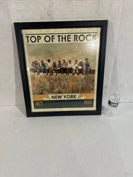 Lot 134- Reproduction Framed Print Of New York City Skyscraper 20x23