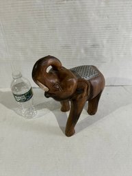 Lot 141- Wooden Carved Elephant