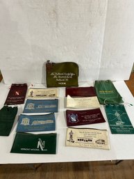 Lot 146- 13 Vintage Vermont Bank Money Bags