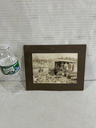 Lot 147- 1925-26 Rochester VT Photograph Of A Sawmill