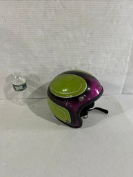 Lot 149- Antique Motorcycle Helmet.