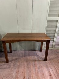 Lot 160- Mission Style Rectangular Table 4x2